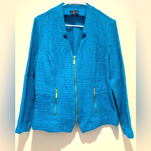 EUC Women's Tweed Blazer Jacket - Picture 1 of 4